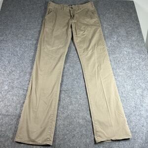 Buckle BKE Jake Pants Mens 30 XL Khaki Flat Front Casual Straight Leg Chino